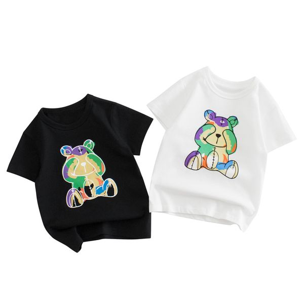 kids korean version bear children's clothes summer children's clothes boys short sleeve t-shirt baby clothes, Blue
kids korean version bear children's clothes summer children's clothes boys short sleeve t-shirt baby clothes, Blue