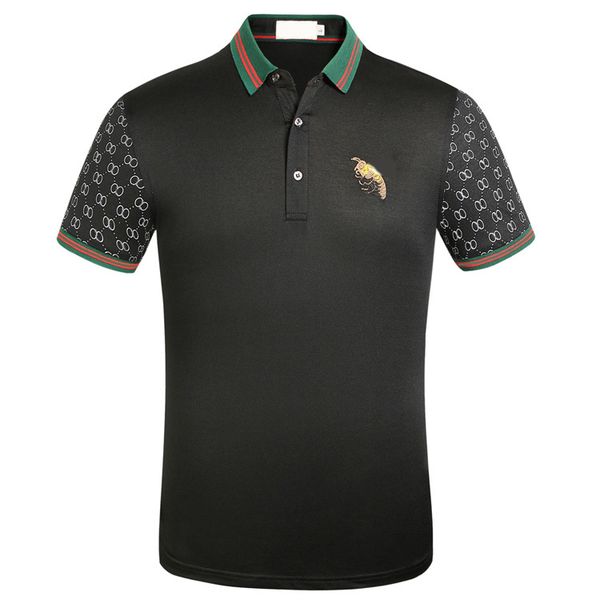 mens stylist polo shirts luxury italy men clothes short sleeve fashion casual men's summer t shirt many colors are available size, White;black
mens stylist polo shirts luxury italy men clothes short sleeve fashion casual men's summer t shirt many colors are available size, White;black