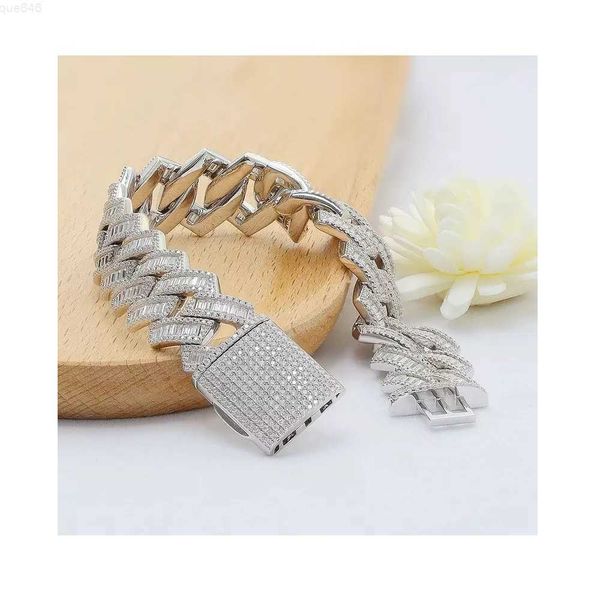 iced out mens miami cuban link bracelet hip hop natural lab moissanite diamond bling prong cuban chain/, Silver
iced out mens miami cuban link bracelet hip hop natural lab moissanite diamond bling prong cuban chain/, Silver