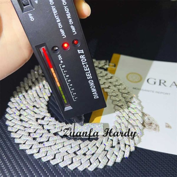 zuanfa pass diamond tester vvs moissanite diamond necklace 15mm 18 20 inches hip hop link necklace moissanite cuban chain, Silver
zuanfa pass diamond tester vvs moissanite diamond necklace 15mm 18 20 inches hip hop link necklace moissanite cuban chain, Silver