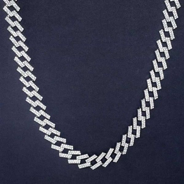 qian jian jewelry s925 hiphop fashion exquisite vvs 6mm diamond moissanite cuban chain, Silver
qian jian jewelry s925 hiphop fashion exquisite vvs 6mm diamond moissanite cuban chain, Silver