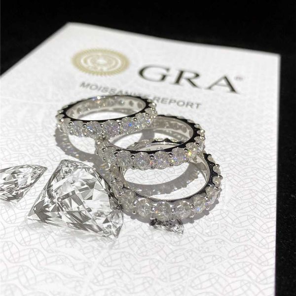 spot wholesale new s925 silver full diamond ring for women classic fashion 4.0mm moissane diamond ring
spot wholesale new s925 silver full diamond ring for women classic fashion 4.0mm moissane diamond ring