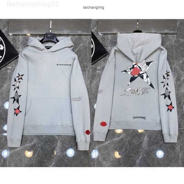 luxury jackets fashion chrome men's sweatshirts women heart classic hoodies zipper hooded sweater designer cross pullover sanskrit f43g, Black
luxury jackets fashion chrome men's sweatshirts women heart classic hoodies zipper hooded sweater designer cross pullover sanskrit f43g, Black