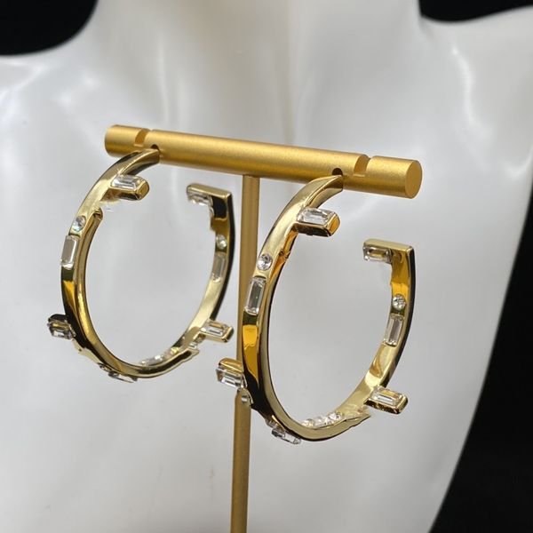 fashion earring stud designer letter earring seal copper material luxury women's party jewelry, Silver
fashion earring stud designer letter earring seal copper material luxury women's party jewelry, Silver