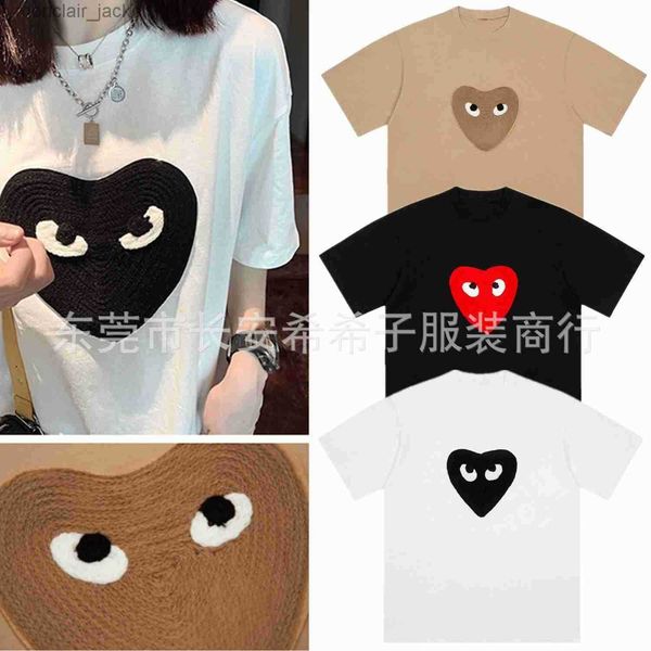 desgner t shirt the correct version of hemp rope love badge love short sleeved chuanjiu classic baoling minimalist men's and women', White;black
desgner t shirt the correct version of hemp rope love badge love short sleeved chuanjiu classic baoling minimalist men's and women', White;black