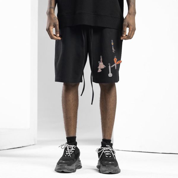 23ss new made in italy classic men's short pants high end labour instruments printed elastic waist shorts summer beach outdoor street f, White;black
23ss new made in italy classic men's short pants high end labour instruments printed elastic waist shorts summer beach outdoor street f, White;black