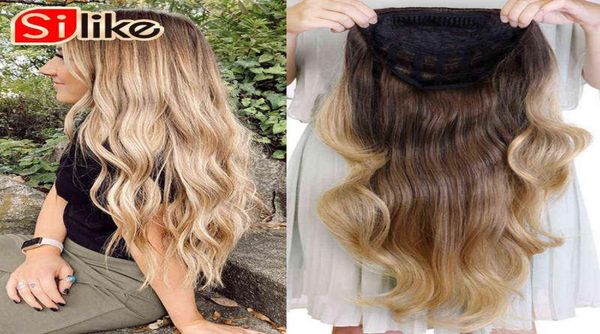 hair silike 24inch synthetic wavy 34 half long extensions ombre blonde capless clips extension for women 210g 2203018946074, Black;brown
hair silike 24inch synthetic wavy 34 half long extensions ombre blonde capless clips extension for women 210g 2203018946074, Black;brown