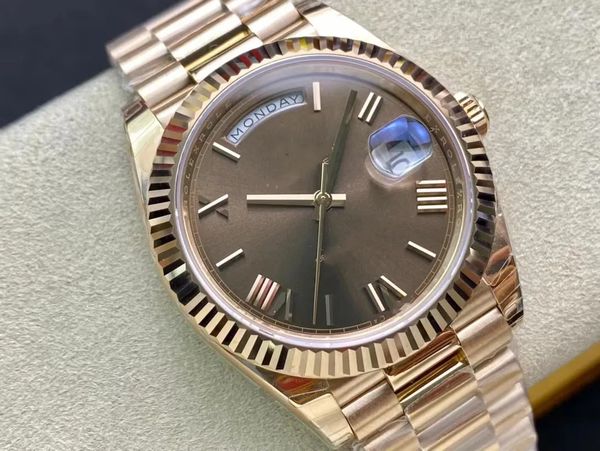 mens watch designer president watch datejust automatic mechanical movement watch roman wristwatch 41mm steel strap waterproof gift wristwatc, Slivery;brown
mens watch designer president watch datejust automatic mechanical movement watch roman wristwatch 41mm steel strap waterproof gift wristwatc, Slivery;brown