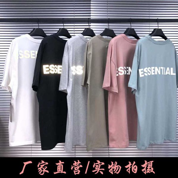 na2i 2023 men's and women's fashion t shirt t-shirts high street brand ess 3m reflective hip hop loose short sleeve, White;black
na2i 2023 men's and women's fashion t shirt t-shirts high street brand ess 3m reflective hip hop loose short sleeve, White;black