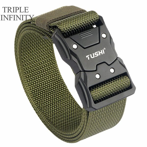 belts quick release pluggable buckle tactical tough nylon military for men combat durable male jeans waistband hunting 230512, Black;brown
belts quick release pluggable buckle tactical tough nylon military for men combat durable male jeans waistband hunting 230512, Black;brown