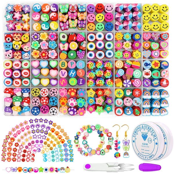other jewelry sets polymer clay beads set letter imitation pearl kit simle soft pottery gift box for diy craft making supplies 230512, Silver
other jewelry sets polymer clay beads set letter imitation pearl kit simle soft pottery gift box for diy craft making supplies 230512, Silver