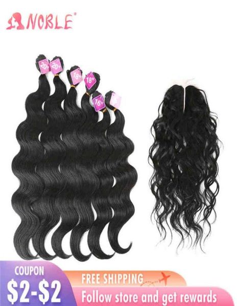 noble star synthetic bundles body wave curl hair 1620 inch natural hair extensions bundles with closure middle part ombre color h9103105, Black
noble star synthetic bundles body wave curl hair 1620 inch natural hair extensions bundles with closure middle part ombre color h9103105, Black