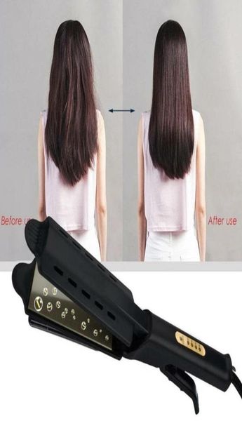 hair straightener fourgear temperature adjustment ceramic tourmaline ionic flat iron curling iron hair curler for women hair us4356127
hair straightener fourgear temperature adjustment ceramic tourmaline ionic flat iron curling iron hair curler for women hair us4356127