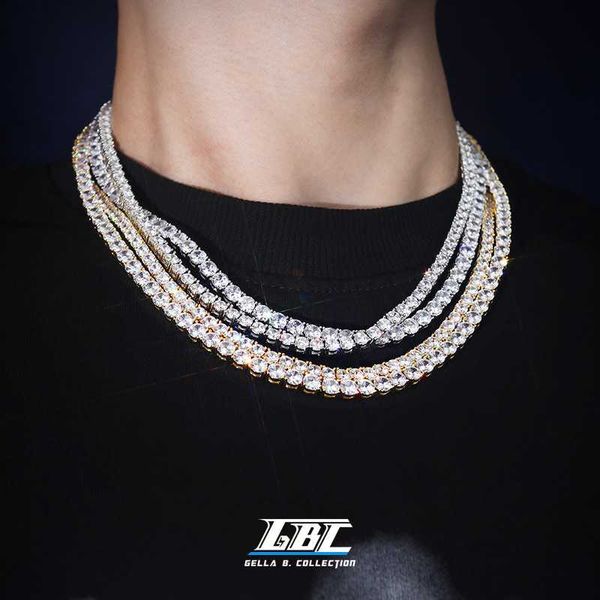 gbc tennis chain ts duck full diamond necklace men's hip hop single row ultra sparkling zircon tide, Silver
gbc tennis chain ts duck full diamond necklace men's hip hop single row ultra sparkling zircon tide, Silver