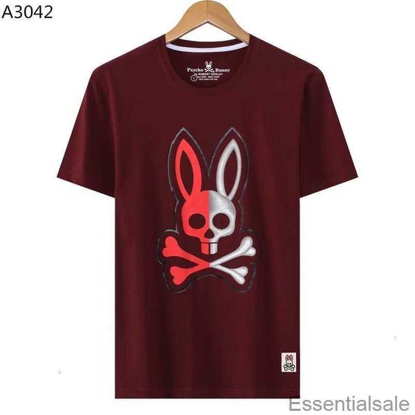 2023 spring/summer new psycho bunny skull rabbit rib neck short sleeve printed pattern fashion brand t-shirt pure cotton embroidery high gra, White;black
2023 spring/summer new psycho bunny skull rabbit rib neck short sleeve printed pattern fashion brand t-shirt pure cotton embroidery high gra, White;black