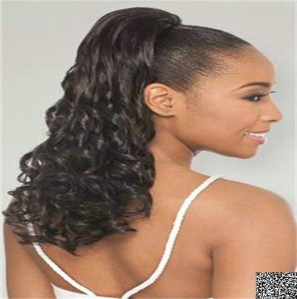 18quot loose wave drawstring ponytail natural brown brazilian virgin human hair clipin ponytail extension for black women 1902694
18quot loose wave drawstring ponytail natural brown brazilian virgin human hair clipin ponytail extension for black women 1902694