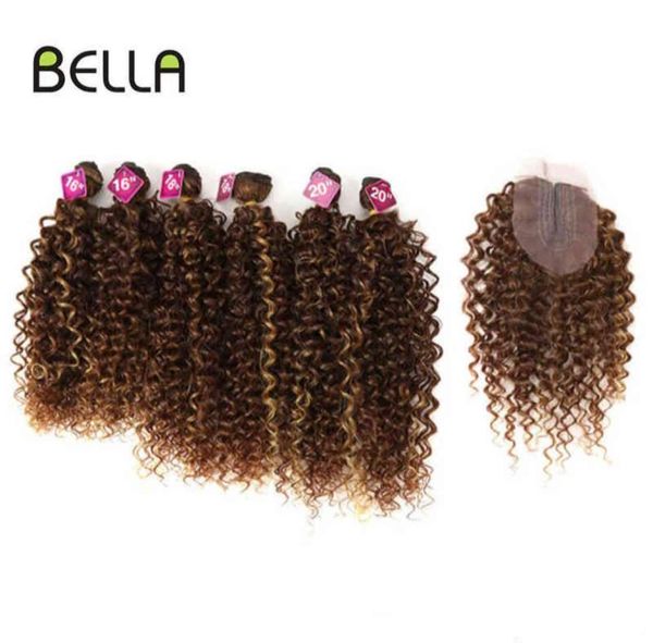 bella afro kinky curly synthetic hair 6 bundles with 1closure 7pcslot ombre color 1620 inch kinky curly bundles hair extension h3243429, Black
bella afro kinky curly synthetic hair 6 bundles with 1closure 7pcslot ombre color 1620 inch kinky curly bundles hair extension h3243429, Black