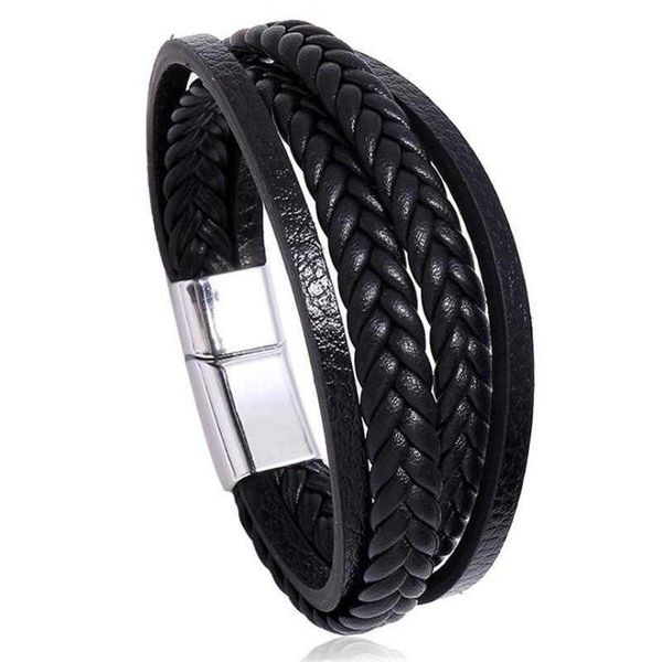 selling ornament multilayer simplicity woven mens leather bracelet magnetic buckle imitation cowhide, Golden;silver
selling ornament multilayer simplicity woven mens leather bracelet magnetic buckle imitation cowhide, Golden;silver