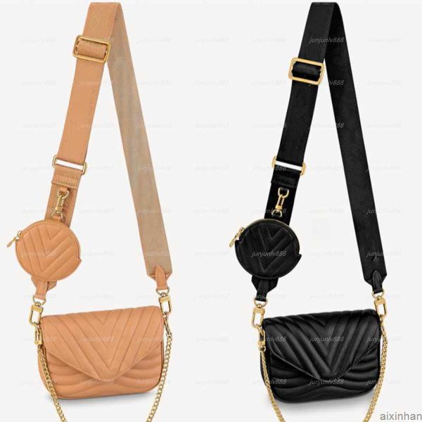 5a new wave multi-pochette women designer crossbody bag fashion woman cross body bags quilted twin sets mini handbag chain round coin purses
5a new wave multi-pochette women designer crossbody bag fashion woman cross body bags quilted twin sets mini handbag chain round coin purses