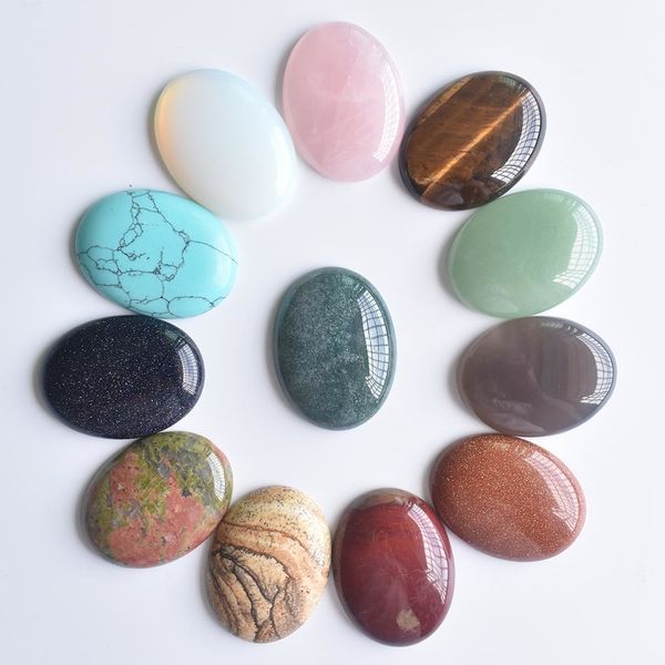 other jewelry sets wholesale 12pcslot fashion assorted natural stone mixed oval cab cabochon beads 30x40mm for diy jewelry accessories makin, Silver
other jewelry sets wholesale 12pcslot fashion assorted natural stone mixed oval cab cabochon beads 30x40mm for diy jewelry accessories makin, Silver