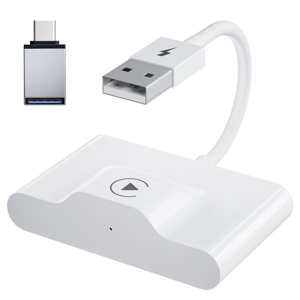 wireless auto car adapter wired to wirelesss carplay dongle plug and play wifi online update for android/iphone
wireless auto car adapter wired to wirelesss carplay dongle plug and play wifi online update for android/iphone