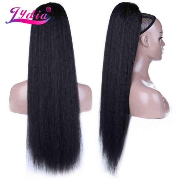 lydia heat resistant synthetic 30 inch kinky straight hair with two plastic combs ponytail extensions all colors available 2202087417493, Black;brown
lydia heat resistant synthetic 30 inch kinky straight hair with two plastic combs ponytail extensions all colors available 2202087417493, Black;brown