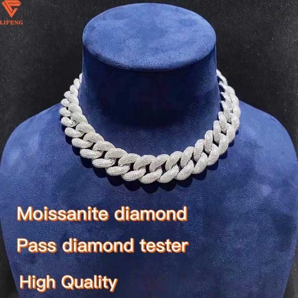 18mm 925 sterling silver cuban necklace moissanite diamond iced out diamond gold color necklace miami cuban chain
18mm 925 sterling silver cuban necklace moissanite diamond iced out diamond gold color necklace miami cuban chain