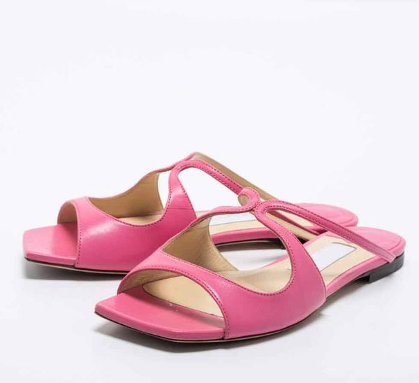 summer casual sandal slipper slide anise flat mules pink leather outdoor beach dress heel square open toe patent leather slip on luxury with, Black
summer casual sandal slipper slide anise flat mules pink leather outdoor beach dress heel square open toe patent leather slip on luxury with, Black