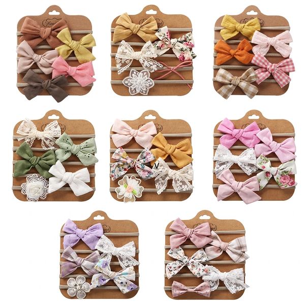 baby bow headband lace flower print nylon cotton hair bands for children girls non-wave newborn toddler accessories, Slivery;white
baby bow headband lace flower print nylon cotton hair bands for children girls non-wave newborn toddler accessories, Slivery;white
