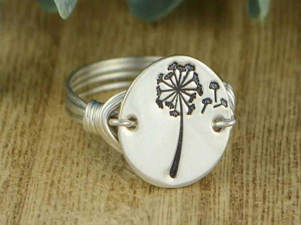 longrui minimalist creative coil dandelion bracelet pattern printed ring woven, Golden;silver
longrui minimalist creative coil dandelion bracelet pattern printed ring woven, Golden;silver