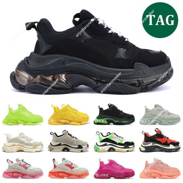 triple s clear sole black casual shoes for men women designer luxury platform sneaker fashion mens trainer
triple s clear sole black casual shoes for men women designer luxury platform sneaker fashion mens trainer