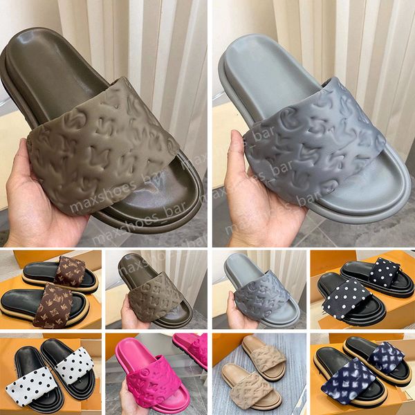 designers luxury pool pillow mules women sandals sunset flat comfort mules padded front strap slippers genuine leather fashionable easy-to-w
designers luxury pool pillow mules women sandals sunset flat comfort mules padded front strap slippers genuine leather fashionable easy-to-w