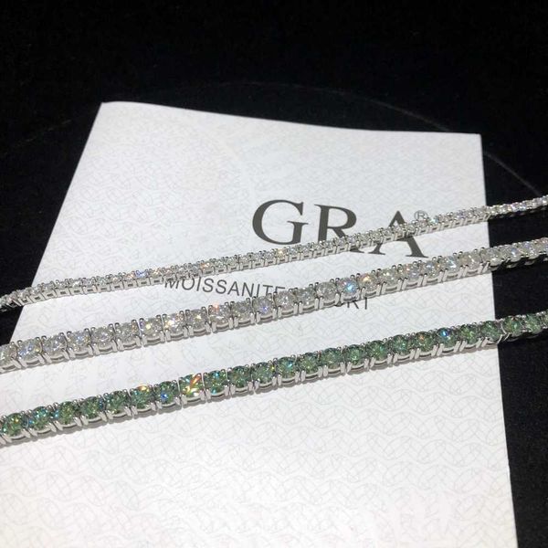 blue green moissanite tennis necklace 2mm/3mm/4mm/5mm/6.5mm blue moissanite tennis chain vvs diamond s925 hip hop necklace, Silver
blue green moissanite tennis necklace 2mm/3mm/4mm/5mm/6.5mm blue moissanite tennis chain vvs diamond s925 hip hop necklace, Silver