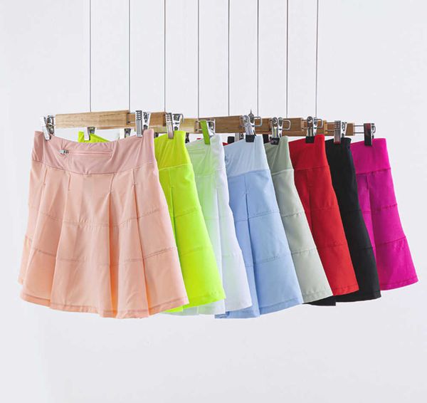 luluwomen yoga pleated skirt knee above length pocket shorts inside tennis biker golf badminton beach running fitness sports skirt gym cloth, Black
luluwomen yoga pleated skirt knee above length pocket shorts inside tennis biker golf badminton beach running fitness sports skirt gym cloth, Black