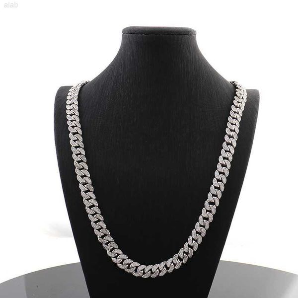 hip hop jewelry white gold plated iced out cuban link cz prong cuban link chain necklace diamond cuban chain, Silver
hip hop jewelry white gold plated iced out cuban link cz prong cuban link chain necklace diamond cuban chain, Silver