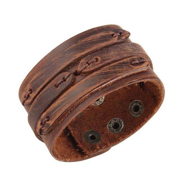 bracelet fashion personality cattle leather multi layer wide simple men and women accessories, Golden;silver
bracelet fashion personality cattle leather multi layer wide simple men and women accessories, Golden;silver