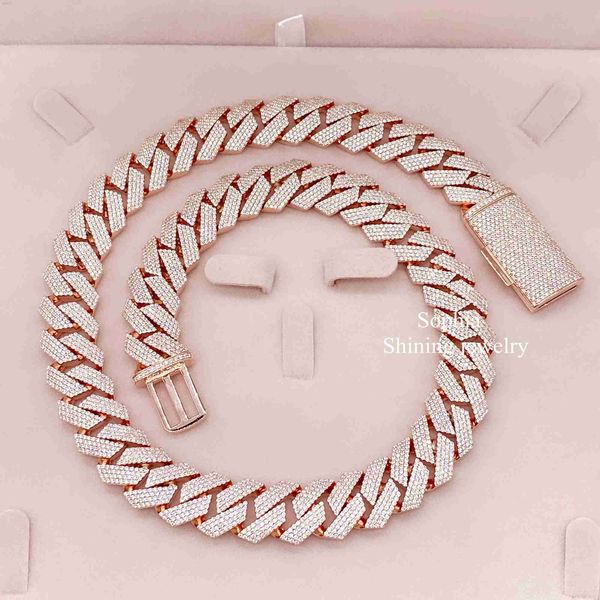 selling 15mm width two rows 925 silver gold plated vvs moissanite hip hop jewelry iced out miami diamond cuban chain
selling 15mm width two rows 925 silver gold plated vvs moissanite hip hop jewelry iced out miami diamond cuban chain