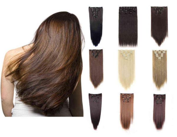 lelinta 26quot straight natural black mix silver grey clip in hair extensions thick full head long 8 pieces 18 clips soft silky 8113921, Black;brown
lelinta 26quot straight natural black mix silver grey clip in hair extensions thick full head long 8 pieces 18 clips soft silky 8113921, Black;brown