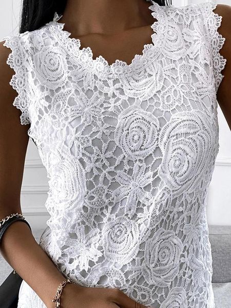 t-shirt summer fashion ladies lace jacquard sleeveless casual women vintage tshirt s5xl floral vest camisole halter top, White
t-shirt summer fashion ladies lace jacquard sleeveless casual women vintage tshirt s5xl floral vest camisole halter top, White