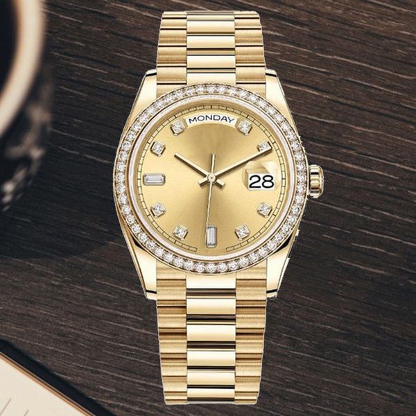 machinery automatic watch diamond watches de luxe watchs 41mm automatic gold stainless steel 904l double calendar wristwatches waterproof lu, Slivery;brown
machinery automatic watch diamond watches de luxe watchs 41mm automatic gold stainless steel 904l double calendar wristwatches waterproof lu, Slivery;brown