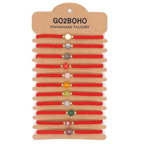 22 accessories strawberry quartz natural stone bracelet hand woven this animal year red rope couple, Golden;silver
22 accessories strawberry quartz natural stone bracelet hand woven this animal year red rope couple, Golden;silver