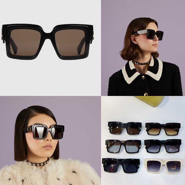 1307 lady fashion oversized rectangular sunglasses acetate frame brown lens sunglasses classic logo womens party outdoor sunglasses 1307, White;black
1307 lady fashion oversized rectangular sunglasses acetate frame brown lens sunglasses classic logo womens party outdoor sunglasses 1307, White;black