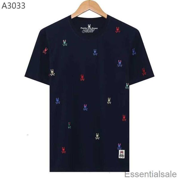 psycho bunny 23 summer new skull rabbit full embroidery short sleeve cotton versatile t-shirt fashion brand men's kuty, White;black
psycho bunny 23 summer new skull rabbit full embroidery short sleeve cotton versatile t-shirt fashion brand men's kuty, White;black
