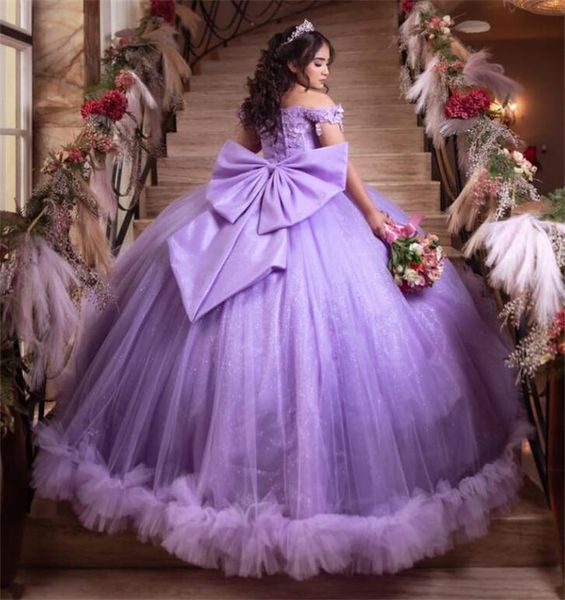 cinderalle lilac quinceanera dresses 2023 off shoulders sweet 15 dress ball gown flowers vestidos de xv baile corset big bow robe de mariee, Blue;red
cinderalle lilac quinceanera dresses 2023 off shoulders sweet 15 dress ball gown flowers vestidos de xv baile corset big bow robe de mariee, Blue;red