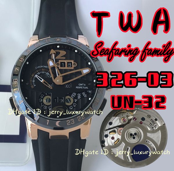 twa 326-03 black toro perpetual calendar luxury men's watch un-32 automatic chain closing movement, 316l steel/ceramic rim/button/crown, Slivery;brown
twa 326-03 black toro perpetual calendar luxury men's watch un-32 automatic chain closing movement, 316l steel/ceramic rim/button/crown, Slivery;brown