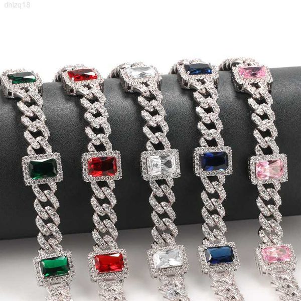 choker hip hop jewelry women colorful diamond full gems cuban link chain men baguette cut classic silver bling necklace
choker hip hop jewelry women colorful diamond full gems cuban link chain men baguette cut classic silver bling necklace