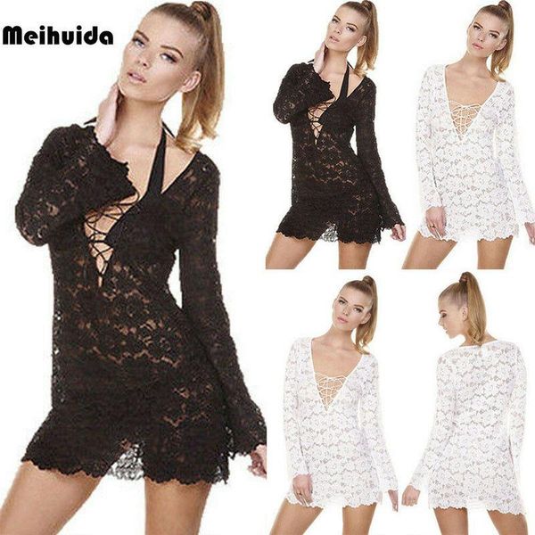 swimwear new summer swimsuit deep v neck lace hollow crochet beach bikini cover up long sleeve women white tunic swimwear beach dress, White;black
swimwear new summer swimsuit deep v neck lace hollow crochet beach bikini cover up long sleeve women white tunic swimwear beach dress, White;black