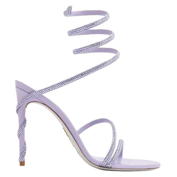 designers rene caovilla stiletto heels sandals margot wraparound crystal-embellished sandals dress shoe ladies slipers rhinestone studded sh, Black
designers rene caovilla stiletto heels sandals margot wraparound crystal-embellished sandals dress shoe ladies slipers rhinestone studded sh, Black