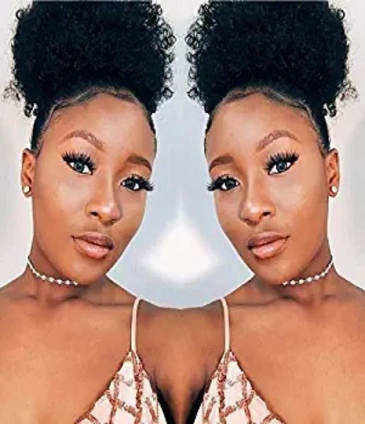 100 human short afro ponytails for black hair african american curly pony tail hair pieces1b7603461
100 human short afro ponytails for black hair african american curly pony tail hair pieces1b7603461