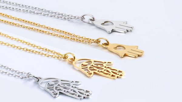 whole stainless steel yoga necklace buddha hamsa hand pendant necklaces for women gift fashion jewelry collar new3203799, Silver
whole stainless steel yoga necklace buddha hamsa hand pendant necklaces for women gift fashion jewelry collar new3203799, Silver